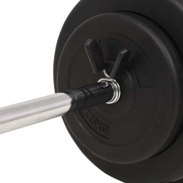Barbell With Plates 60 Kg Barbells & Attachments