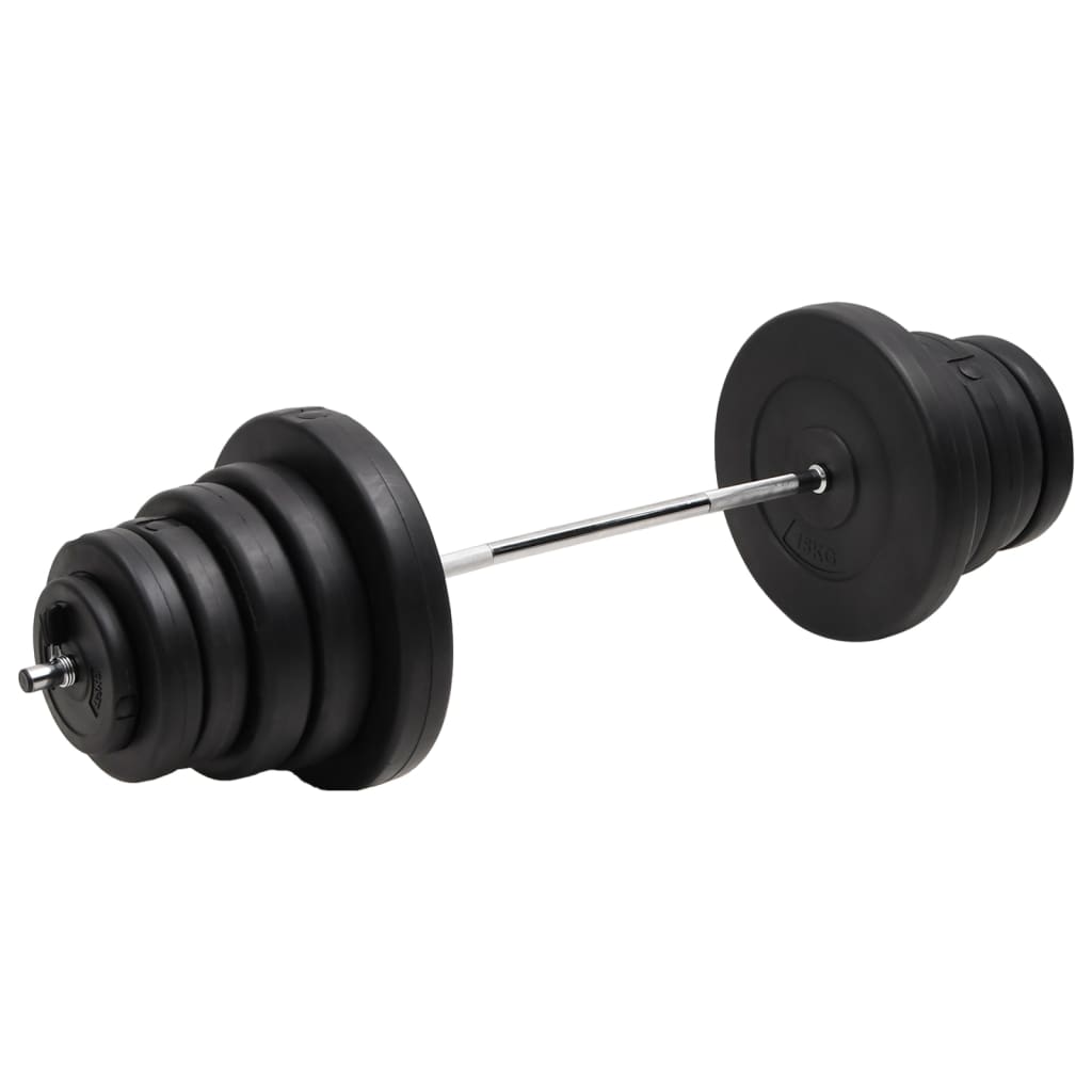 Barbells & Attachments Barbell With Plates 90 Kg