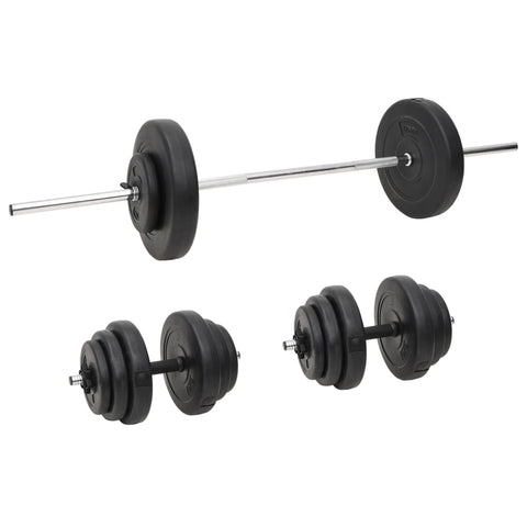 Barbell And Dumbbell With Plates 60 Kg Barbells & Attachments