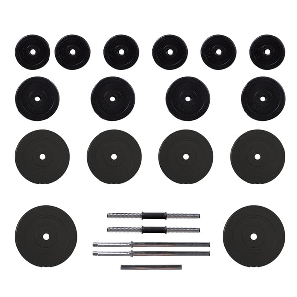 Barbells & Attachments Barbell And Dumbbell With Plates 60 Kg