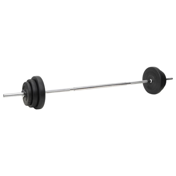 Barbell And Dumbbell With Plates Set 90 Kg Barbells & Attachments