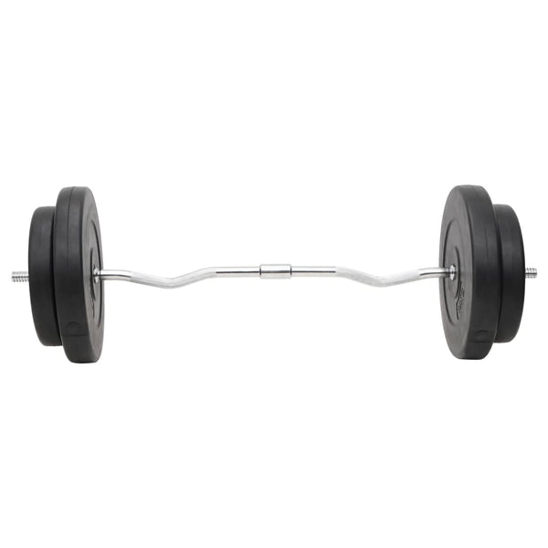 Barbell And Dumbbell With Plates Set 120 Kg Barbells & Attachments