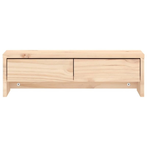 Monitor Stand 50X27x15 Cm Solid Wood Pine