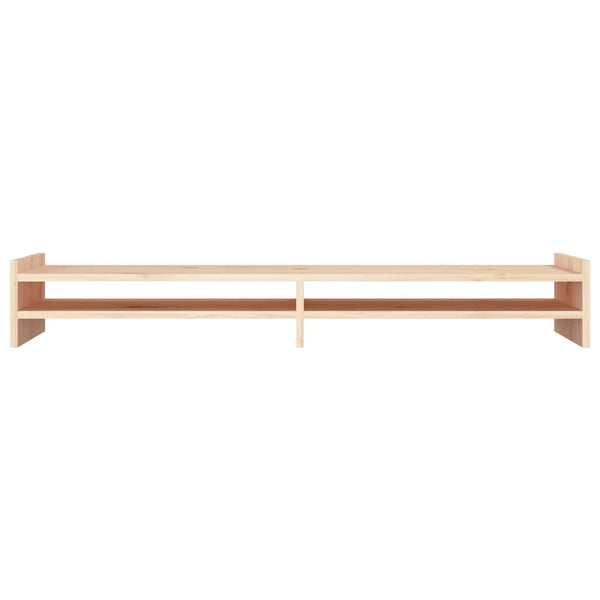 Monitor Stand 100X27x15 Cm Solid Wood Pine Monitor Mounts & Stands