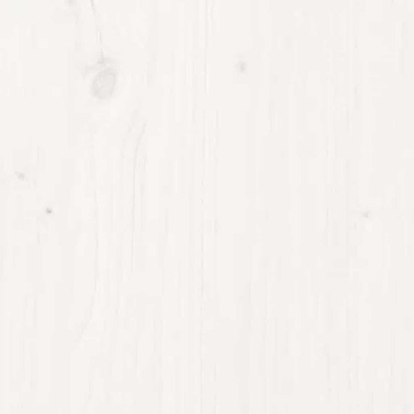 Monitor Stand White 100X27x15 Cm Solid Wood Pine Monitor Mounts & Stands