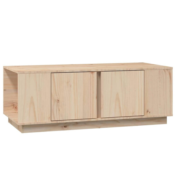 Vidaxl Coffee Table 110X50x40 Cm Solid Wood Pine Coffee Tables