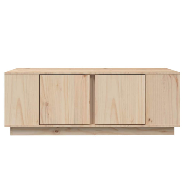 Vidaxl Coffee Table 110X50x40 Cm Solid Wood Pine Coffee Tables