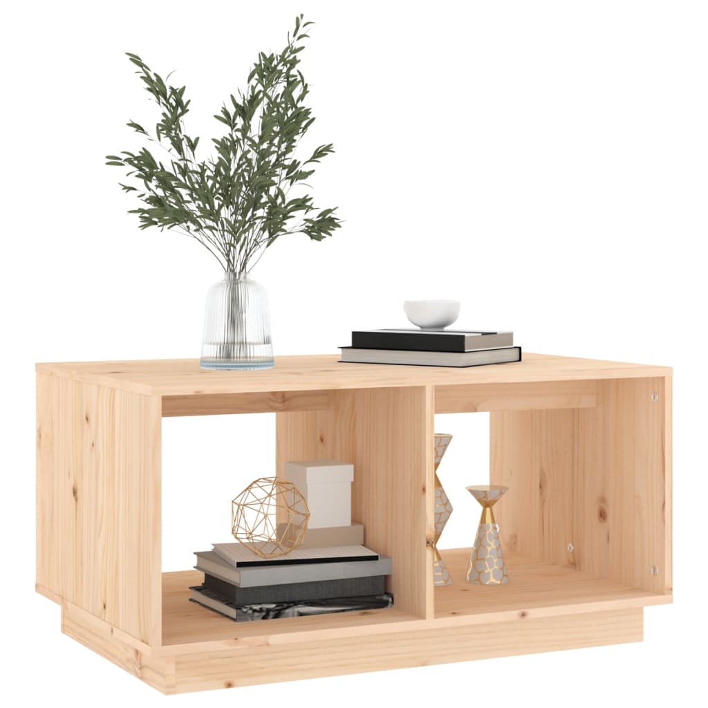 Coffee Table 80X50x40 Cm Solid Wood Pine Coffee Tables