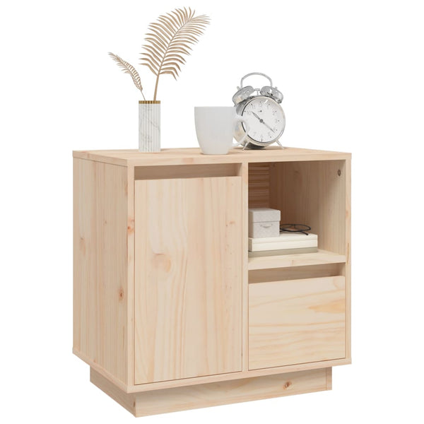 Bedside Cabinets 2 Pcs 50X34x50 Cm Solid Wood Pine Bedside Tables