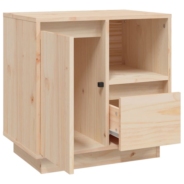 Bedside Cabinets 2 Pcs 50X34x50 Cm Solid Wood Pine Bedside Tables