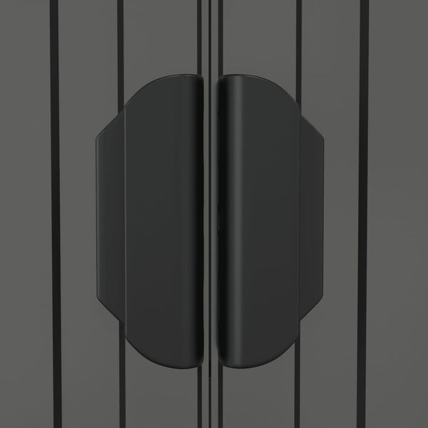 Garden Shed Light Grey 192X191x223 Cm Galvanised Steel Sheds Summerhouses Carports