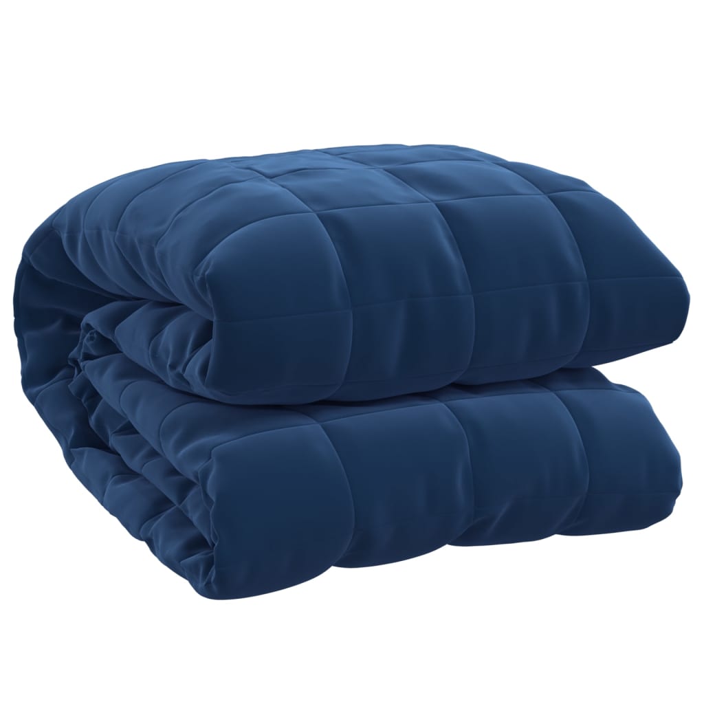 Weighted Blanket Blue 120X180 Cm 5 Kg Fabric Weighted Blankets
