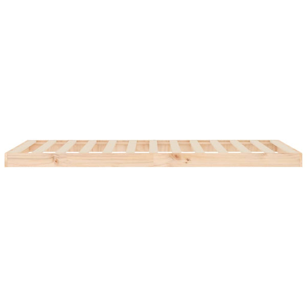 Vidaxl Bed Frame Without Mattress 90X190 Cm Solid Wood Pine Single Bed Frames