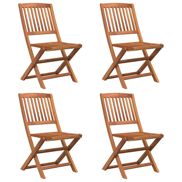 Vidaxl 5 Piece Garden Dining Set Solid Wood Acacia Outdoor Dining Sets