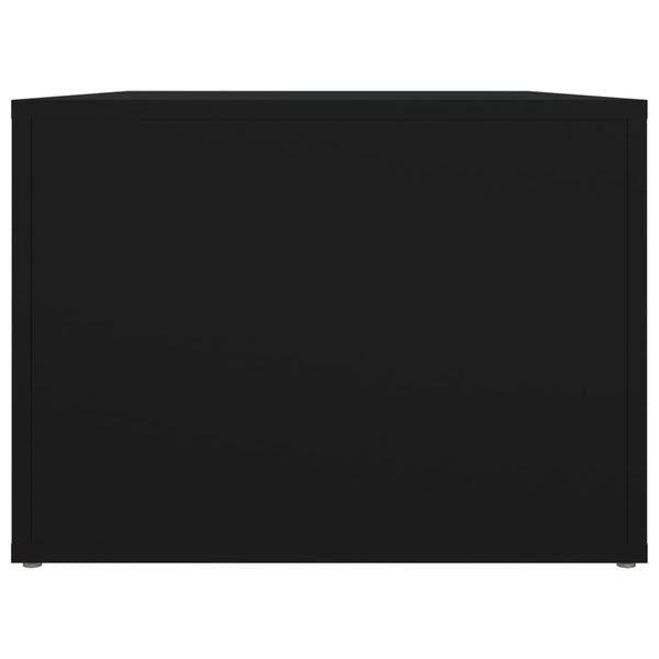 Coffee Table Black 80X50x36 Cm Engineered Wood Coffee Tables