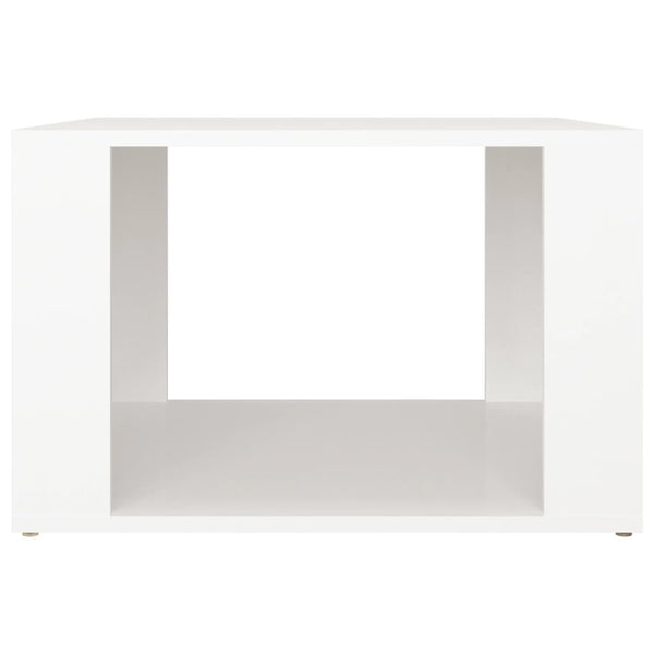 Bedside Table White 57X55x36 Cm Engineered Wood Bedside Tables
