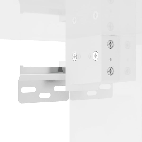 Vidaxl Wall Mounted Tv Cabinet High Gloss White 40X34.5X60 Cm Cabinets & Cupboards
