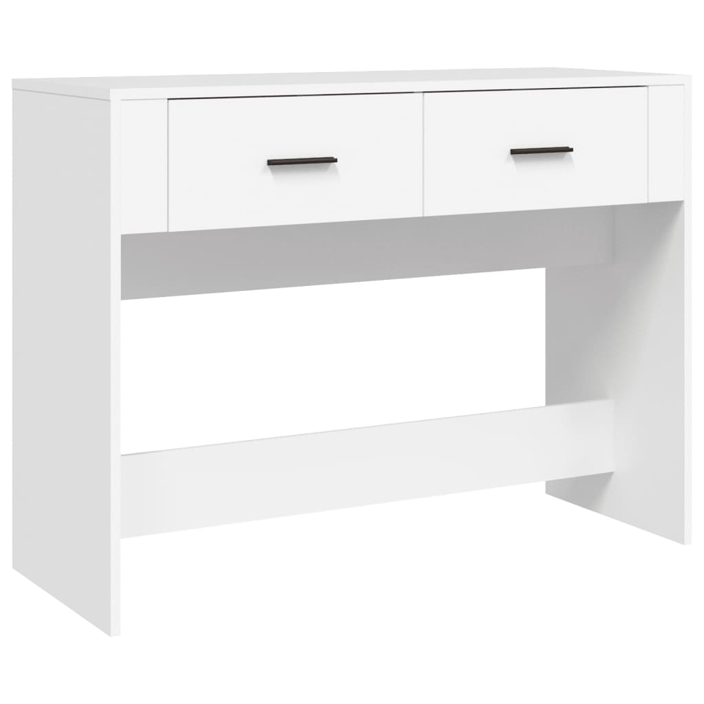 Console Table White 100X39x75 Cm Engineered Wood Tables