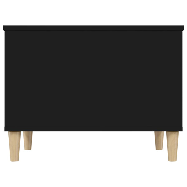 Coffee Table Black 60X44.5X45 Cm Engineered Wood Coffee Tables