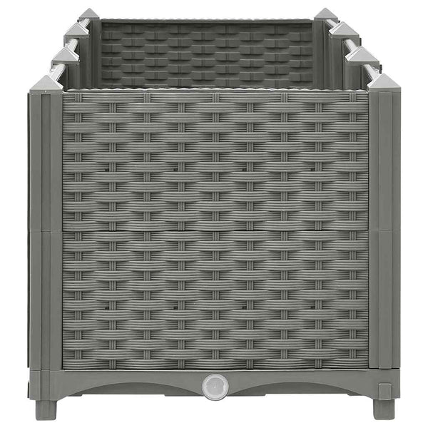 Vidaxl Raised Bed 120X40x38cm Polypropylene Raised Garden Beds