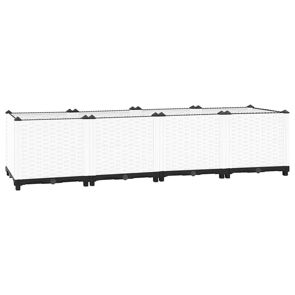 Vidaxl Raised Bed 160X40x38 Cm Polypropylene Raised Garden Beds