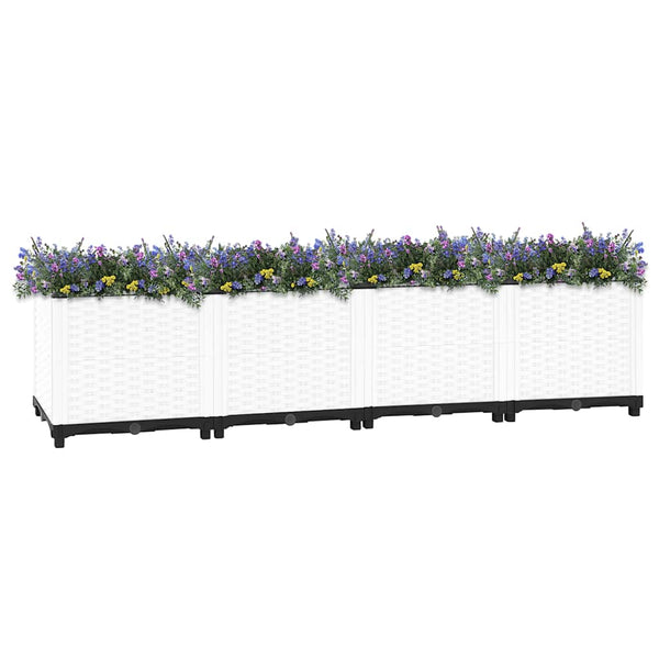 Vidaxl Raised Bed 160X40x38 Cm Polypropylene Raised Garden Beds