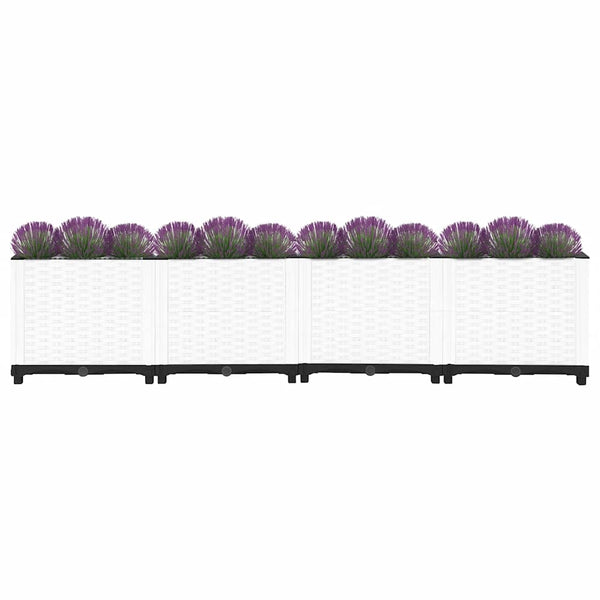 Vidaxl Raised Bed 160X40x38 Cm Polypropylene Raised Garden Beds