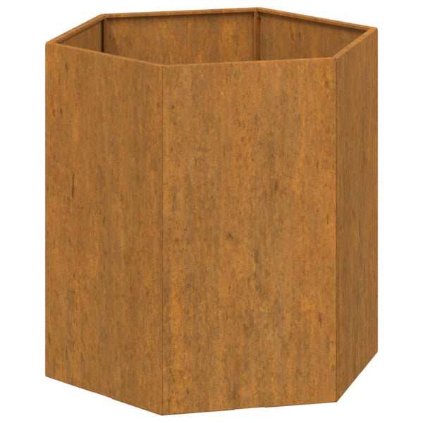 Planter Rusty 40X40x45 Cm Corten Steel Planters & Vases
