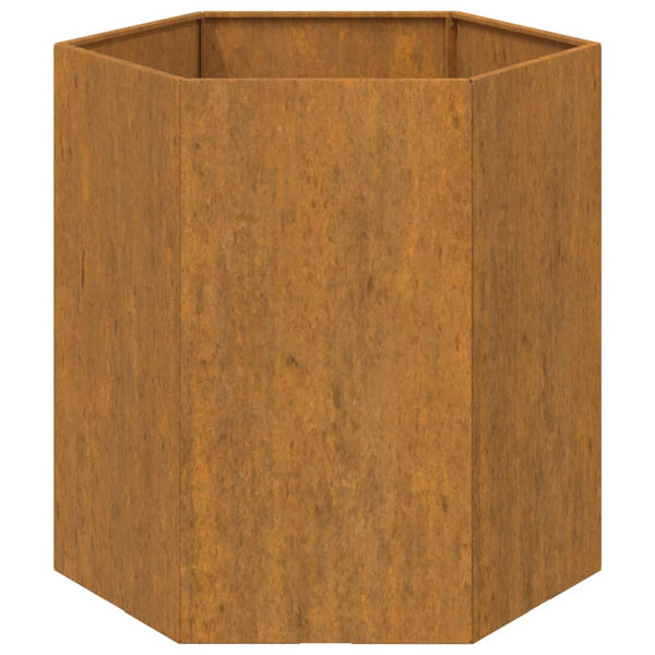 Planter Rusty 40X40x45 Cm Corten Steel Planters & Vases