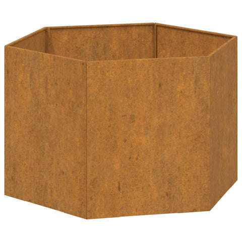 Planter Rusty 60X60x45 Cm Corten Steel Planters & Vases