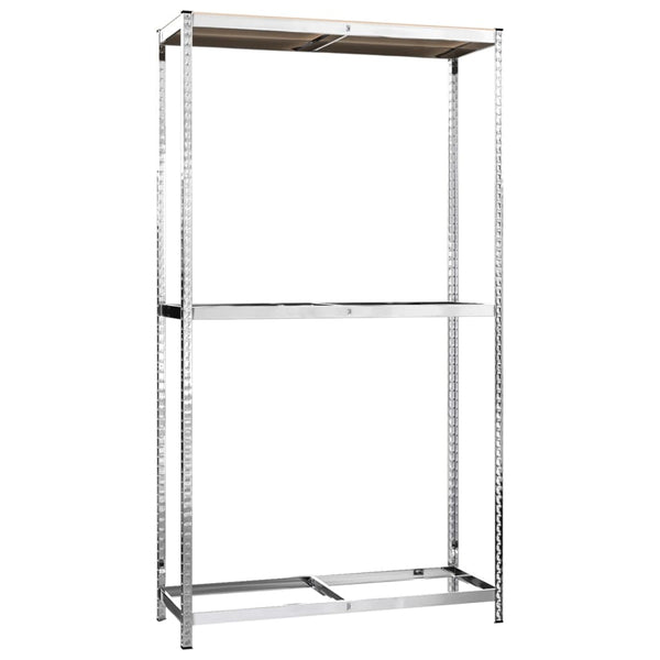 2 Layer Tire Racks 4 Pcs Silver 110X40x180 Cm Steel Shop Display Racks