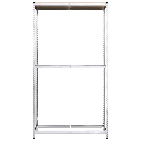 2 Layer Tire Racks 4 Pcs Silver 110X40x180 Cm Steel Shop Display Racks