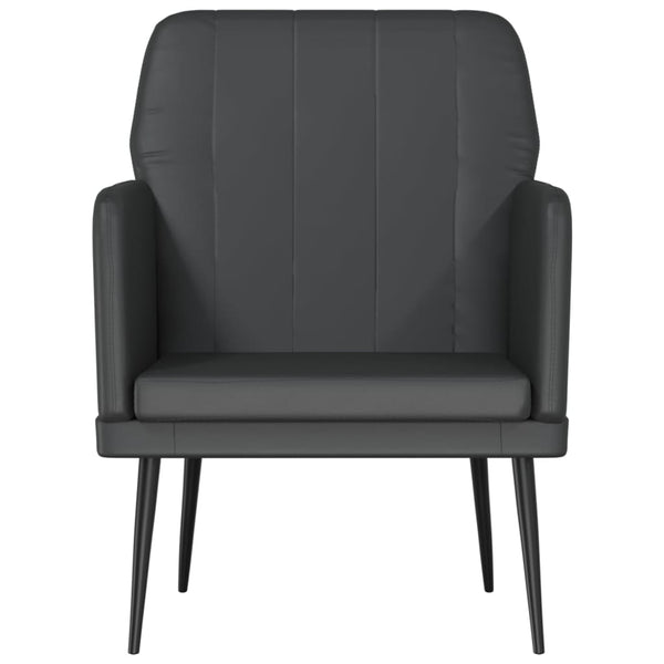 Sofas Armchairs & Couches Armchair Black 61X78x80 Cm Faux Leather