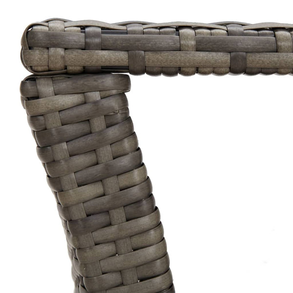 Vidaxl Coffee Table Grey 100X50x40 Cm Poly Rattan Coffee Tables