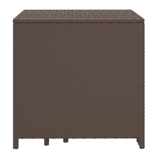 Vidaxl Nesting Tables 3 Pcs Brown Poly Rattan Coffee Tables