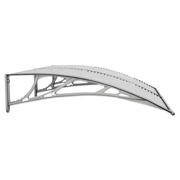 Polycarbonate Door Canopy Weather Resistant Grey Awning And Parts Awning & Canopy Parts