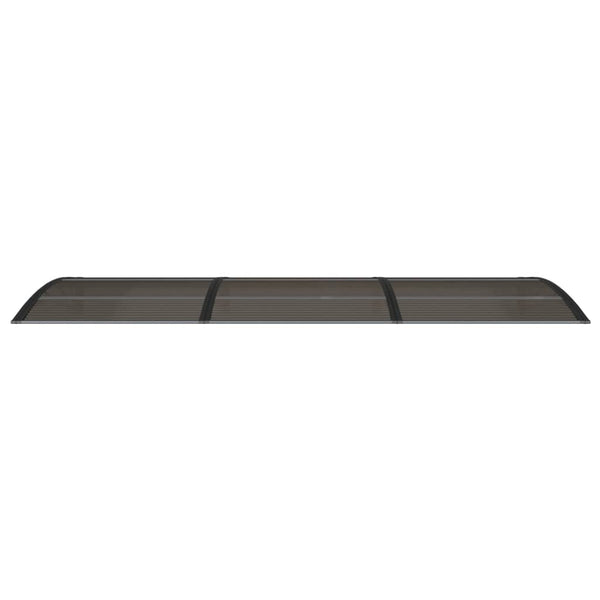 Door Canopy Black 300X100 Cm Polycarbonate Awning & Canopy Parts
