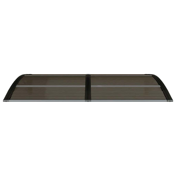 Vidaxl Door Canopy Black 150X75 Cm Polycarbonate Awning & Canopy Parts