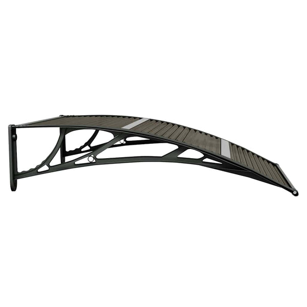 Vidaxl Door Canopy Black 100X75 Cm Polycarbonate Tent & Canopy Accessories