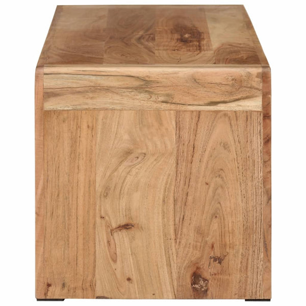 Vidaxl Tv Stand 110X33x33 Cm Solid Wood Acacia Tv Stands & Mounts