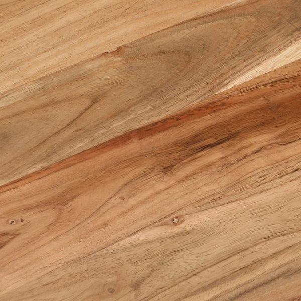 Tv Stand 110X33x33 Cm Solid Wood Acacia Tv Stands & Entertainment Units