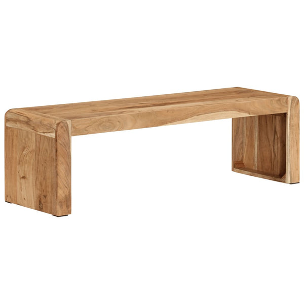Vidaxl Tv Stand 110X33x33 Cm Solid Wood Acacia Tv Stands & Mounts
