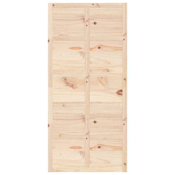 Barn Door 100X1.8X214 Cm Solid Wood Pine Barn Doors
