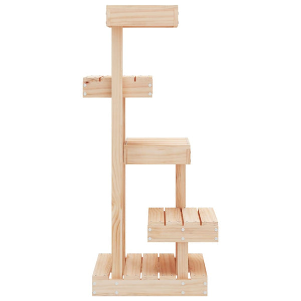 Furniture & Scratchers Cat Tree 45.5X49x103 Cm Solid Wood Pine