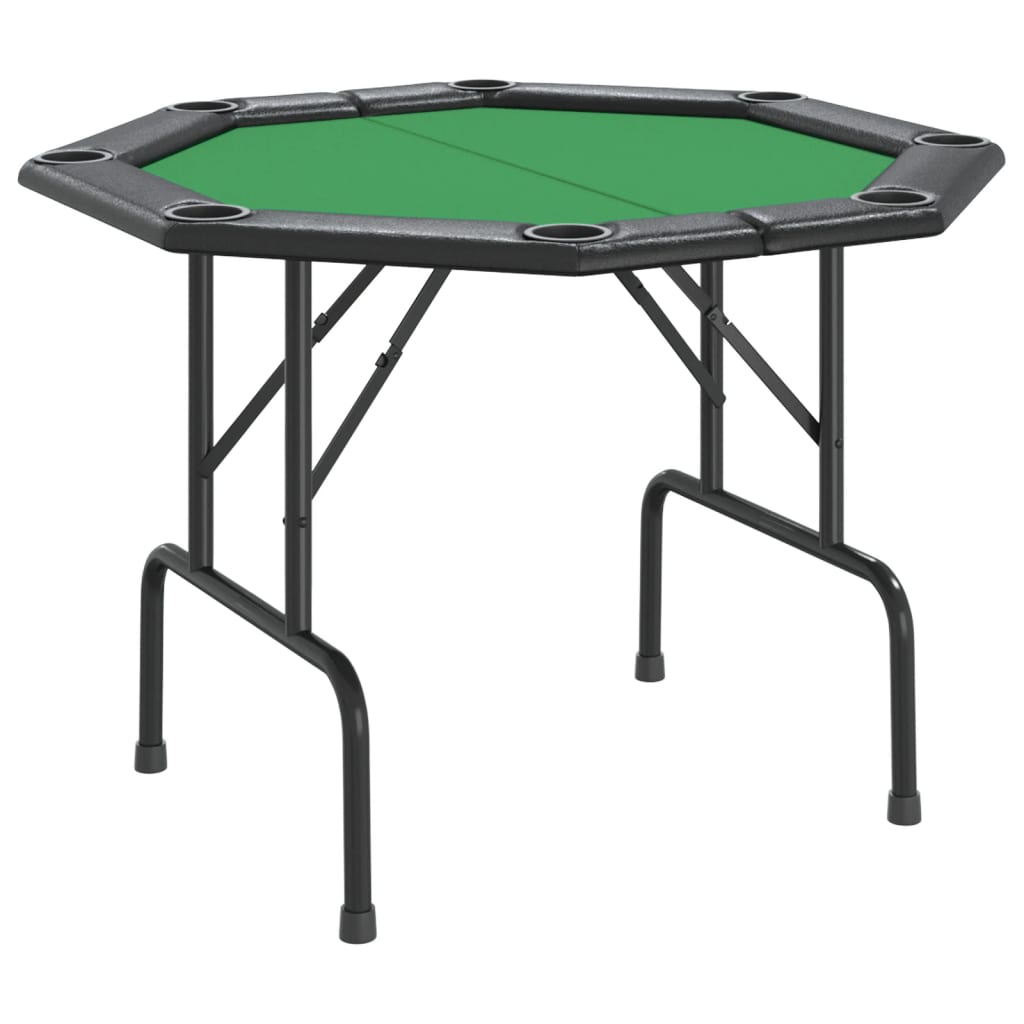 8 Player Folding Poker Table 108X108x75 Cm Card Tables