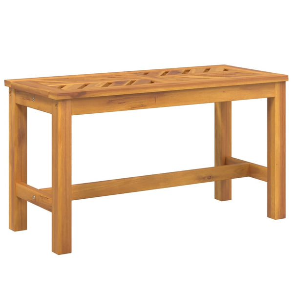 Vidaxl Garden Bench 80 Cm Solid Wood Acacia Patio Benches