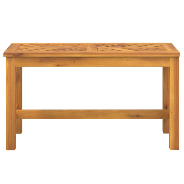 Vidaxl Garden Bench 80 Cm Solid Wood Acacia Patio Benches
