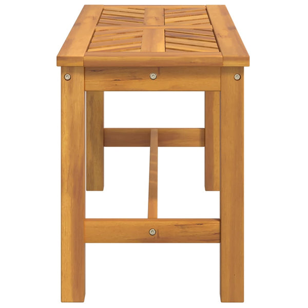 Vidaxl Garden Bench 80 Cm Solid Wood Acacia Patio Benches