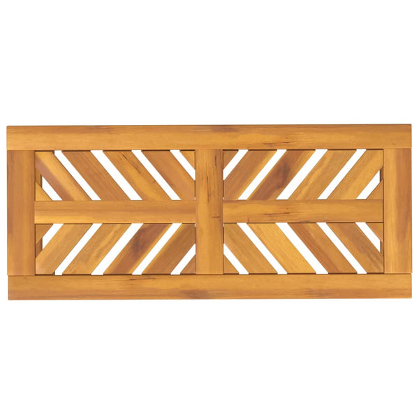 Vidaxl Garden Bench 80 Cm Solid Wood Acacia Patio Benches