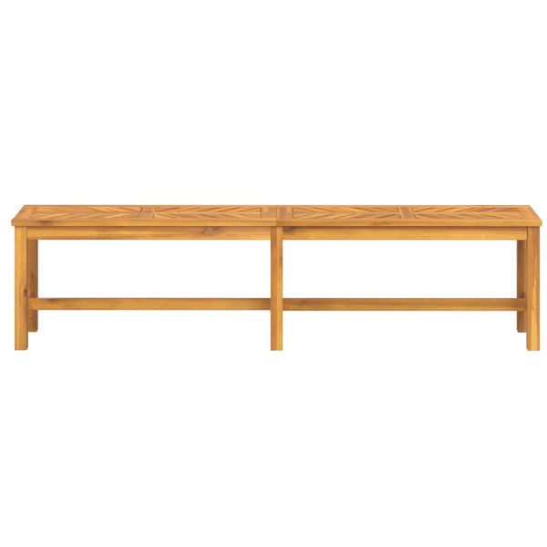 Garden Bench 180 Cm Solid Wood Acacia Patio Benches